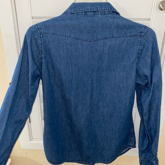 Denim button up - Picture 2 of 4